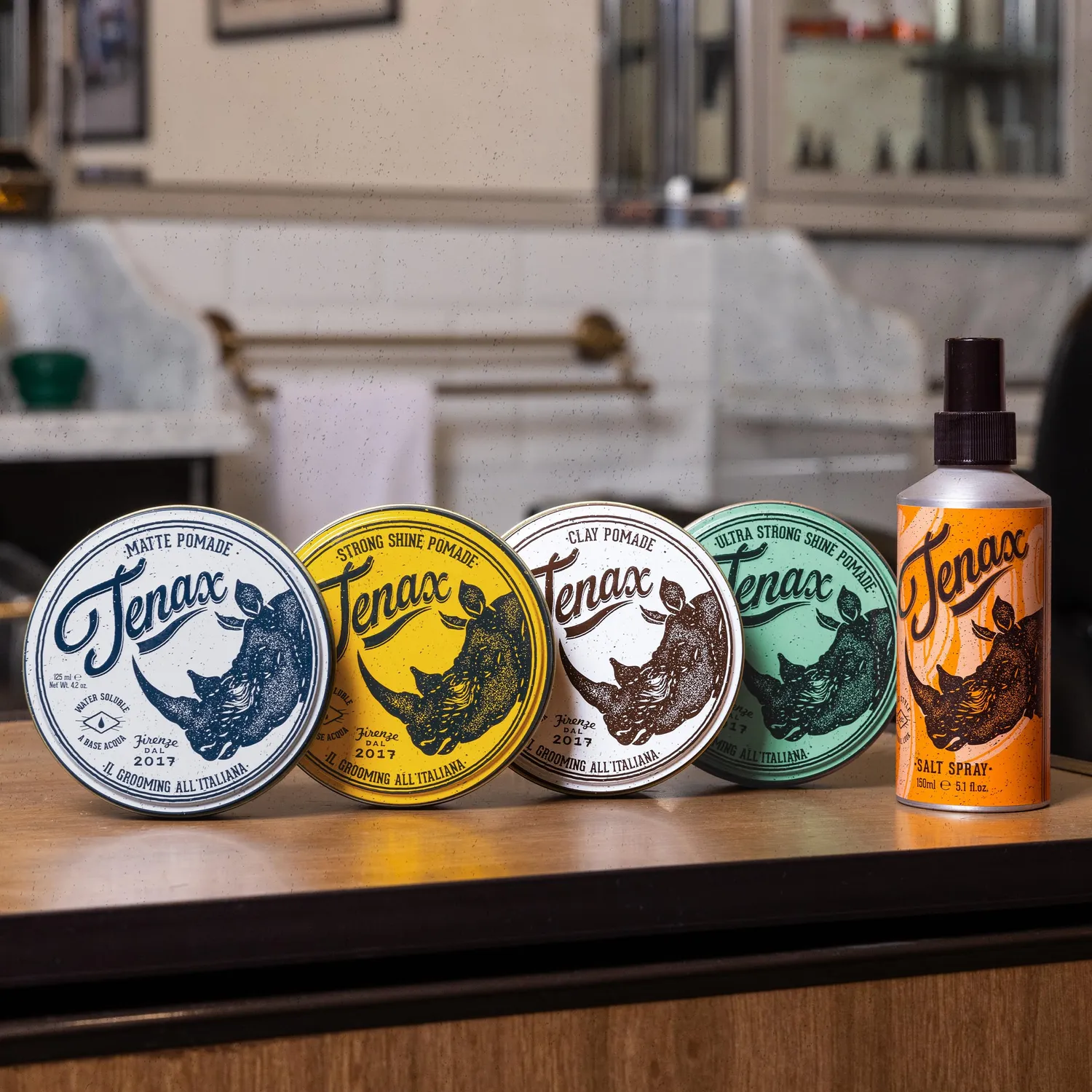 Tenax Clay Pomade cera capelli 125 ml extra forte