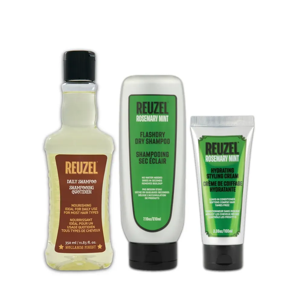 Reuzel Cleanse & Hydrate Set Shampoo idratante uomo