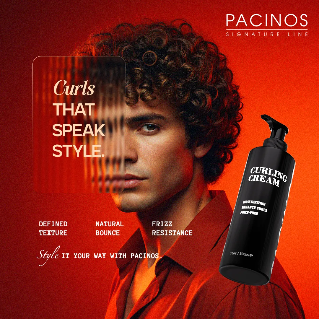 Pacino's Curling Cream crema ricci 10 oz anticrespo