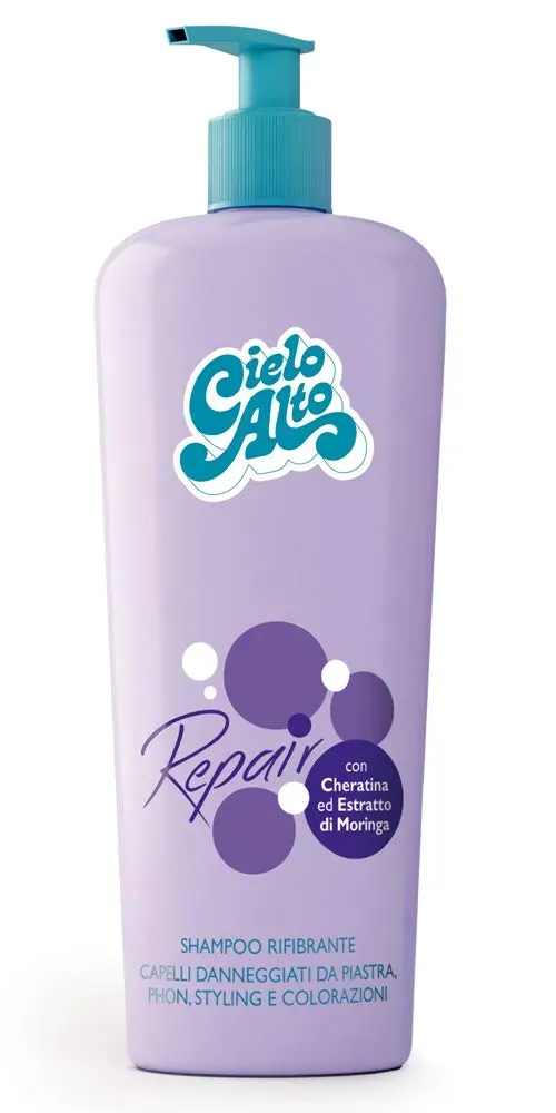 Cielo Alto Shampoo Rifibrante 500 ml Cheratina e Collagene