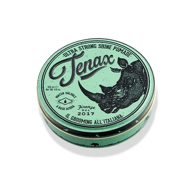 Tenax Ultra Strong Shine Pomade Cera Uomo 125 ml Lucida