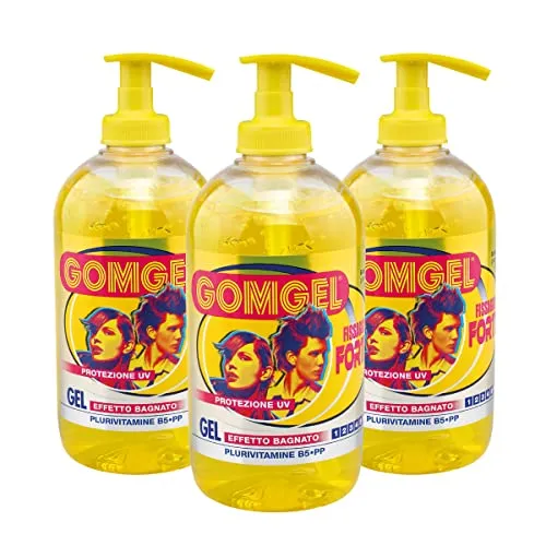 Gomgel gel capelli forte 6x250 ml effetto bagnato