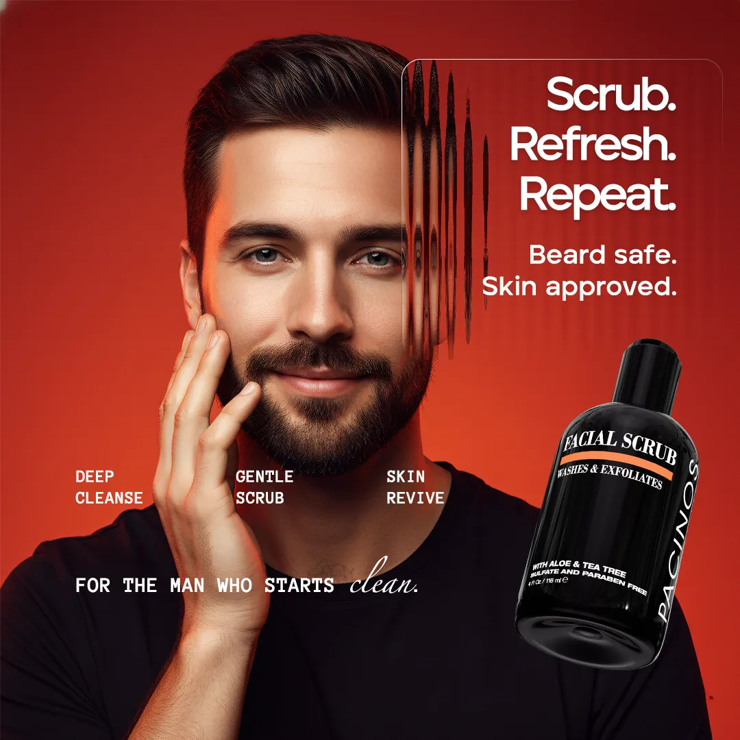 Pacino's Beard Face Scrub scrub barba e viso esfoliante