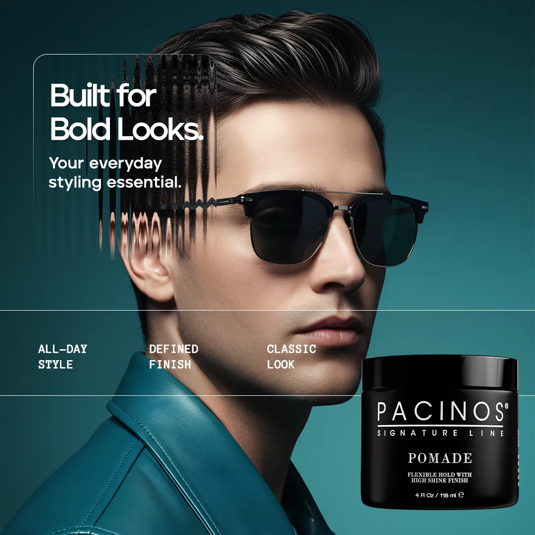 Pacino's Pomade pomata capelli 4 oz tenuta flessibile